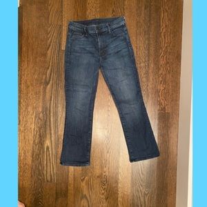 Mother jeans sz 26 Crop ankle